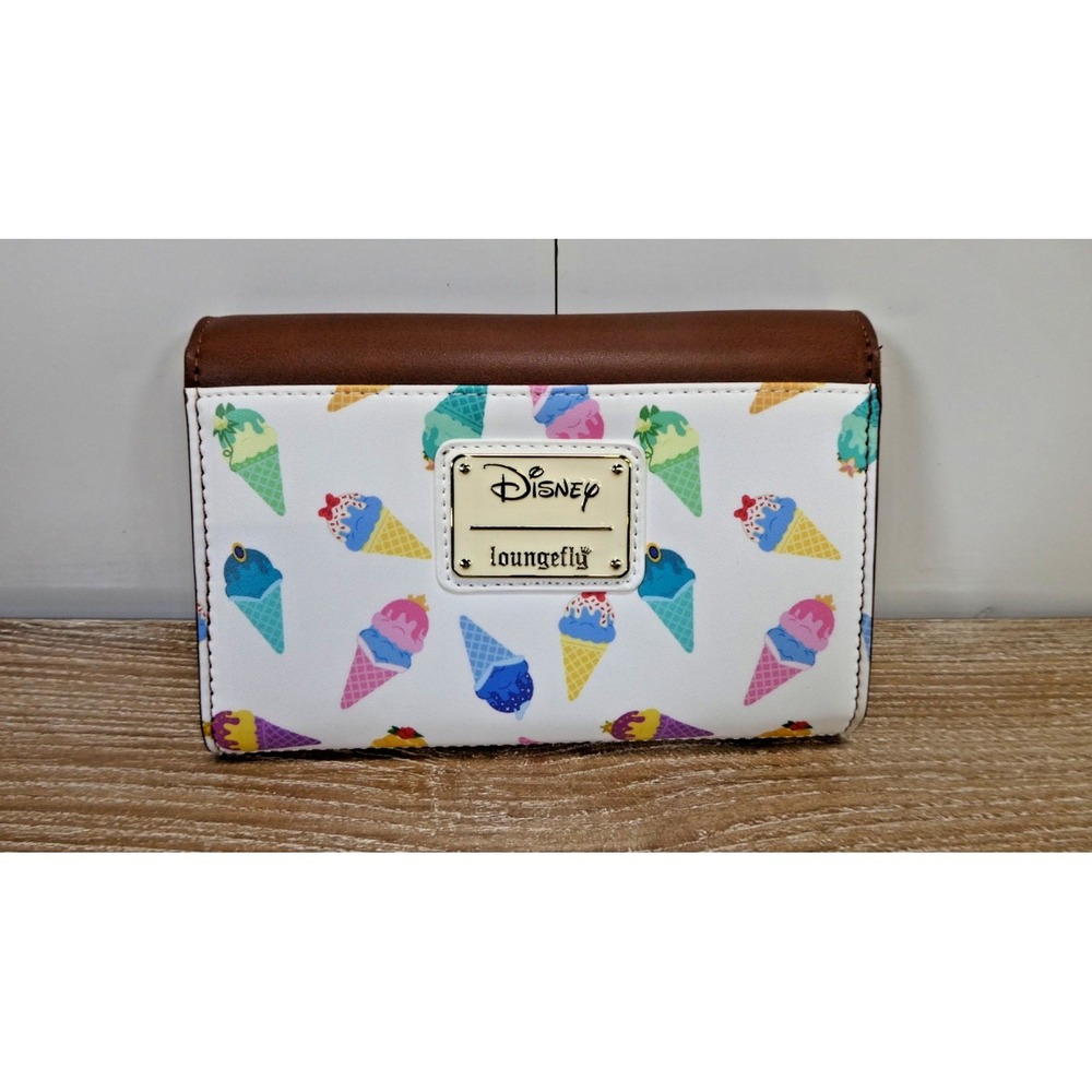 Loungefly Disney Princess Ice Cream Flap Wallet - Mint Condition